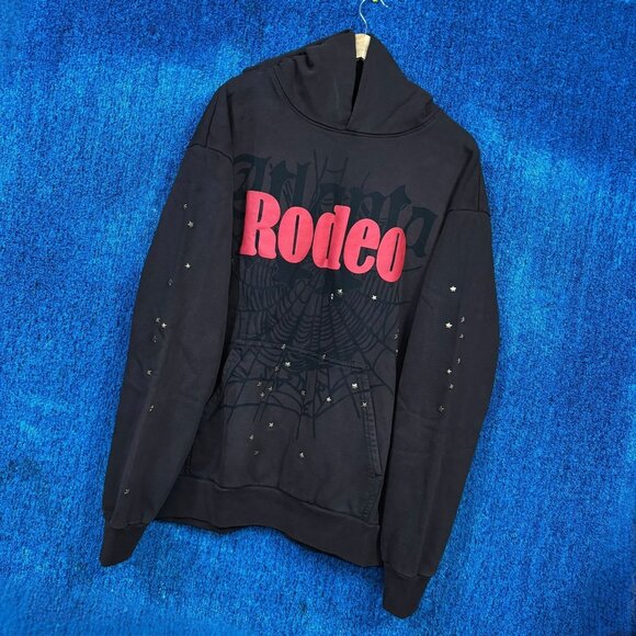 Travis Scott X SP5DER ATL Rodeo Days Before RodeoHoodie Size Extra Large - Picture 3 of 4
